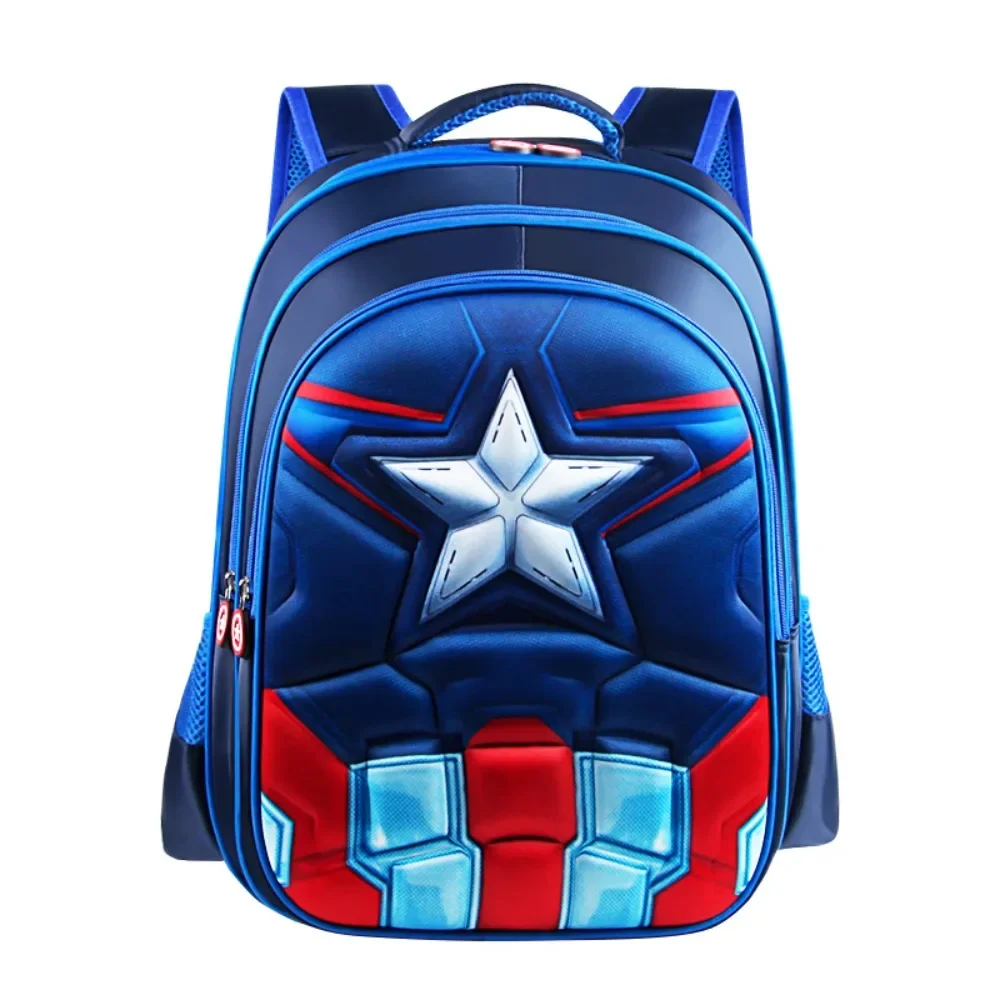 3D Stereoscopic Pattern Primary School Student Backpack 1-5 Grade Large Capacity Waterproof Light Boys\' and Children\'s Backpack