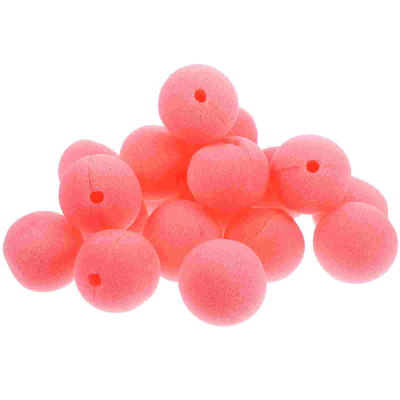 20 Pcs Clown Nose Costume Accessories Balloon Circus for Cosplay Prop Adult Number