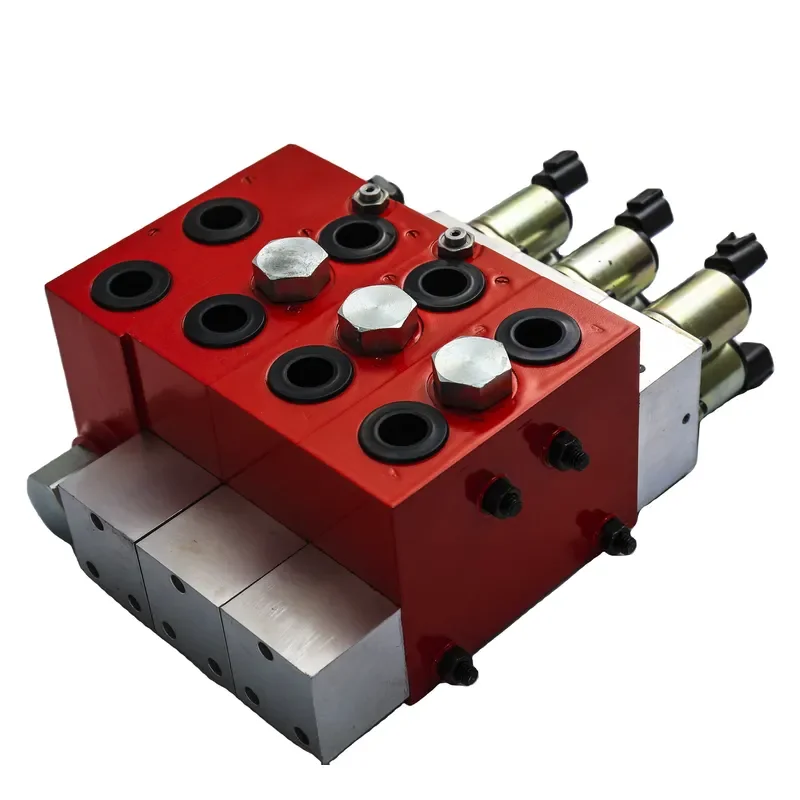 Professional Manufacture Hydraulic Proportional Valve Spool Valve for Loader Winch Hydraulic Control Valve