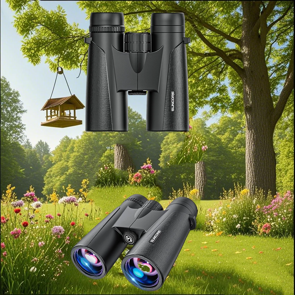 10×42High cost-performance binoculars for adults,BAK4,HD professional,for bird watching,travel,stargazing,hunting,concerts - view 5