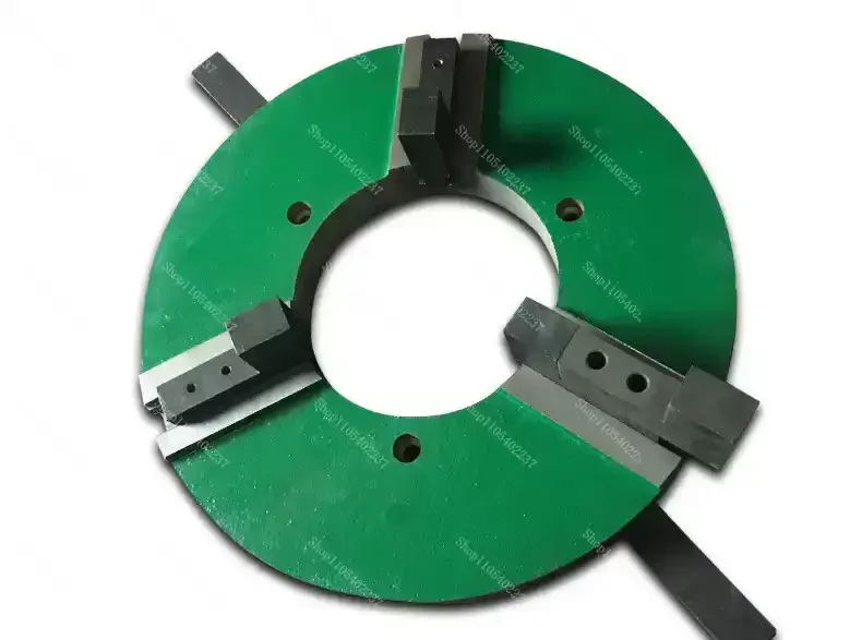 3 Jaw Chuck Welding Positioner Large Through Hole Manual Clamping Rotary Table Pipe Circular Seam Welding