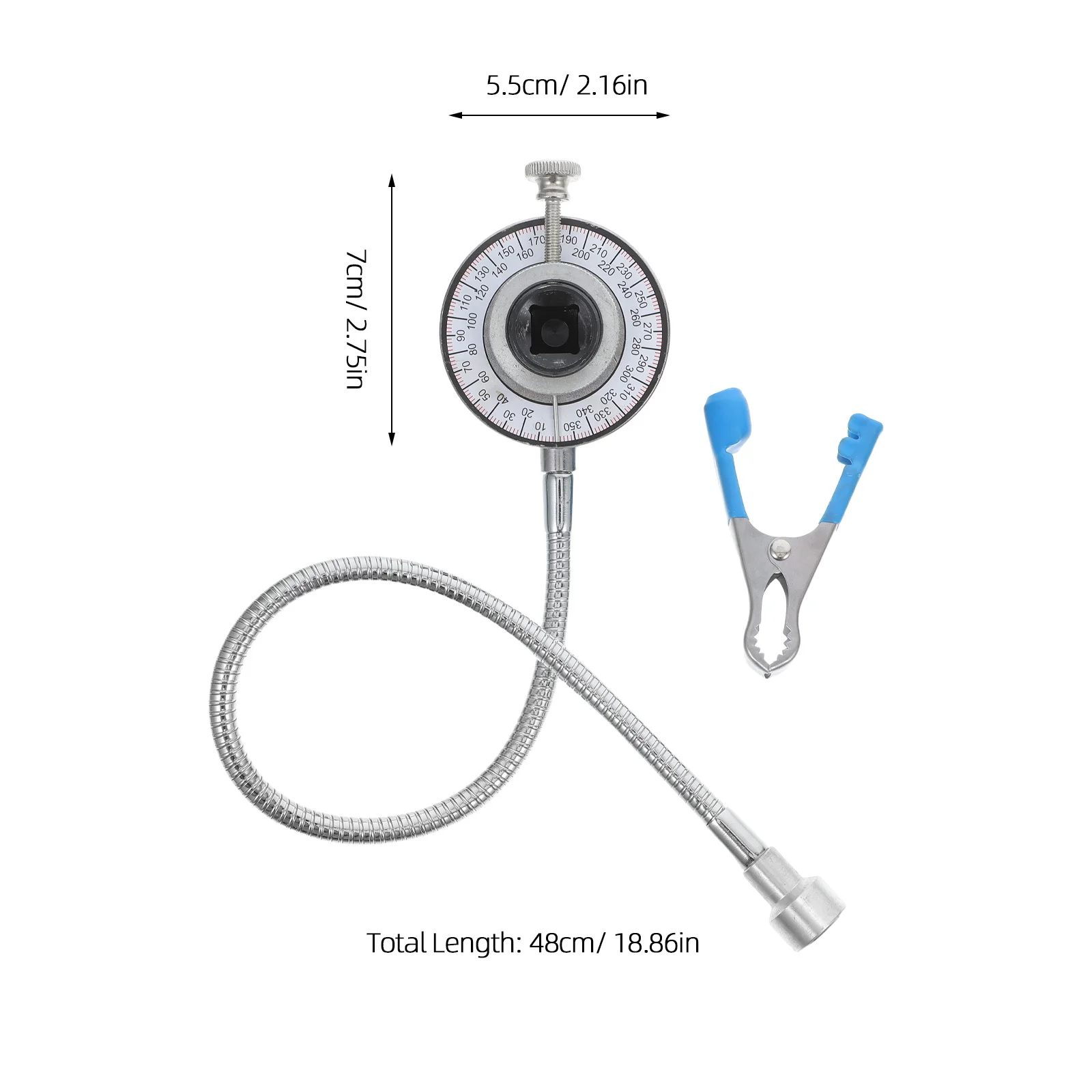 1/2インチトルクゲージ精密角度ファインダー、デジタルトルク角度計、自動車整備修理ツール