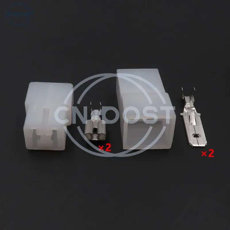 1 Set 2 Hole 180924-5 180923-5 AC Assembly Automotive Connector Electrical Socket Wiring Harness