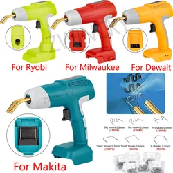 Saldatrice per plastica Cordless riparazione di crepe per pannello carrozzeria portatile per batteria agli ioni di litio Makita/Dewalt/Milwaukee/Ryobi 18V-20V