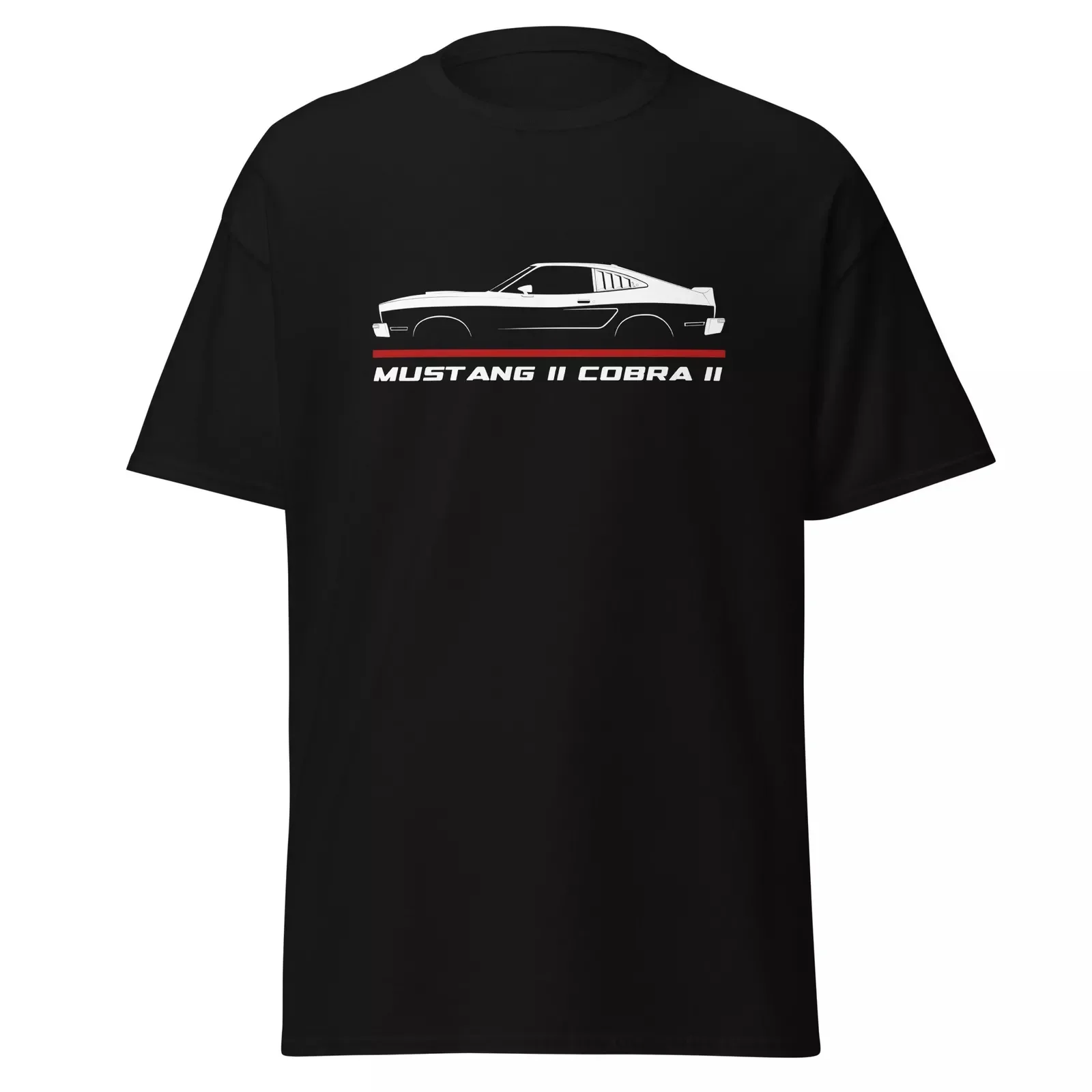 

2025 Men T Shirt Casual Premium T-shirt for Fords Mustang II Cobra II 1977-1978 Fans Birthday Gift Summer 100% Cotton S-3XL