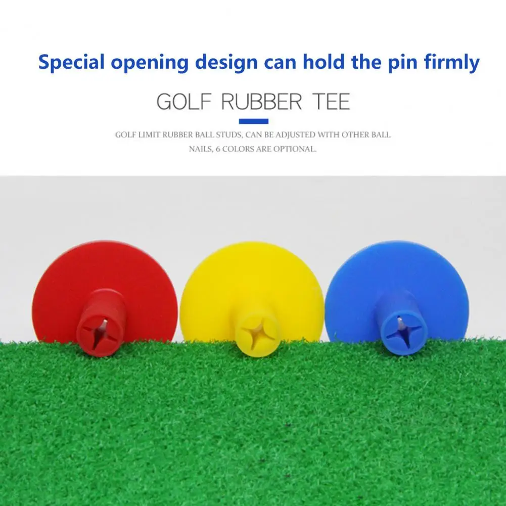 Dropshipping!38mm Reusable Golf Ball Tee Special Opening Design Corrosion-resistant Long Service Life Golf Training Tees for Lan