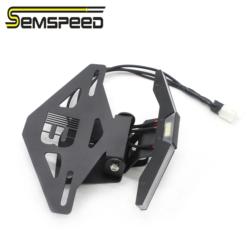 Semspeed per Aprilia RS660 2021 2022 pieghevole porta targa posteriore Fender Eliminator Streamer indicatore di direzione Plug an Play