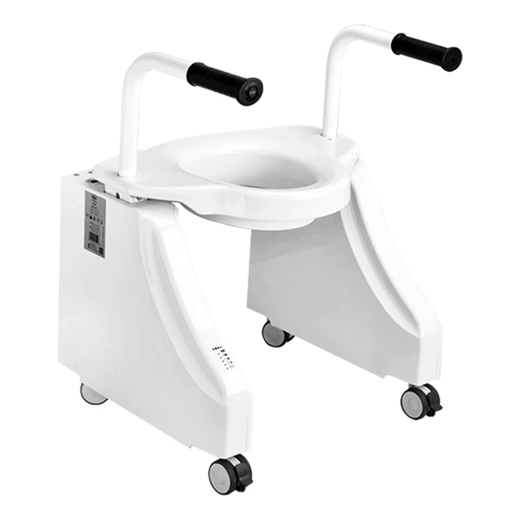 

Electric Lift Commode Chair With Toilet Seat For Rehabilitation Therapy Supplies