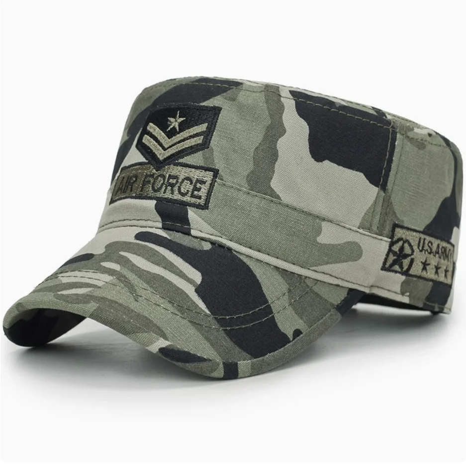 

Men's Air Force Military Hats Five-pointed Star Camouflage Cap U.S. Air Force Military Hat The Golden Plan, 2021