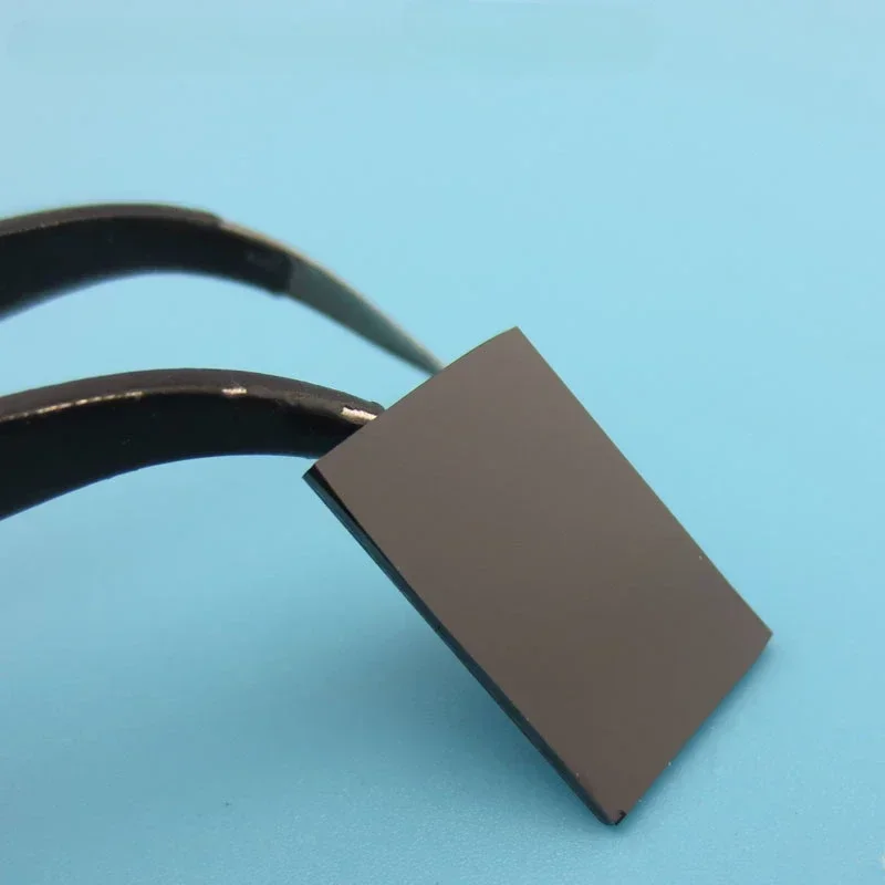 800 to 2500nm Black Glass Bandpass Filter 49mm Diameter 1mm Thickness High Transmittance for Infrared Optical Imaging Systems