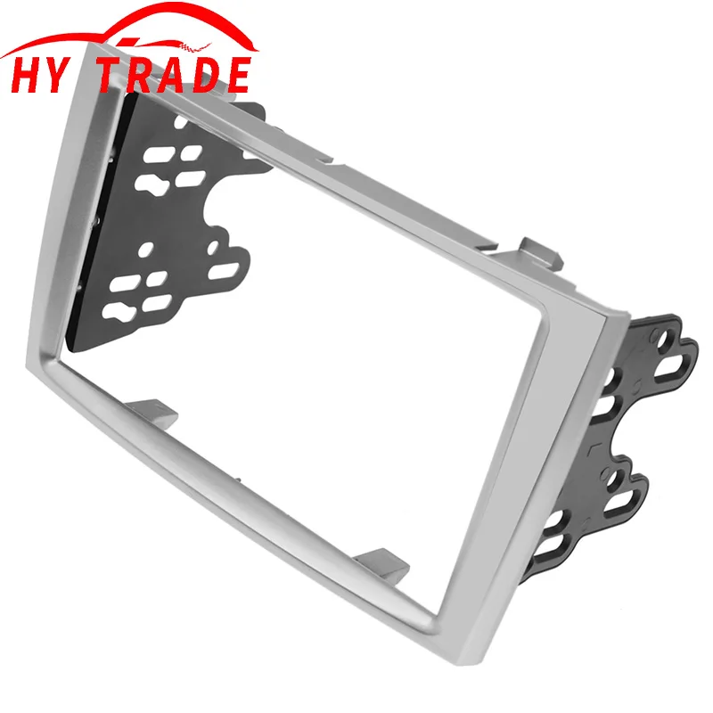 

HY Double Din Car DVD Radio Fascia Frame For PEUGEOT 308/408 Auto Stereo Interface Panel Car In Dash Mount Kit