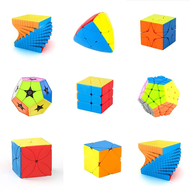 

Скоростной магический куб MOYU Meilong серии 16 стилей, головоломка с колесами дикого огня, обучающие игрушки для обучения