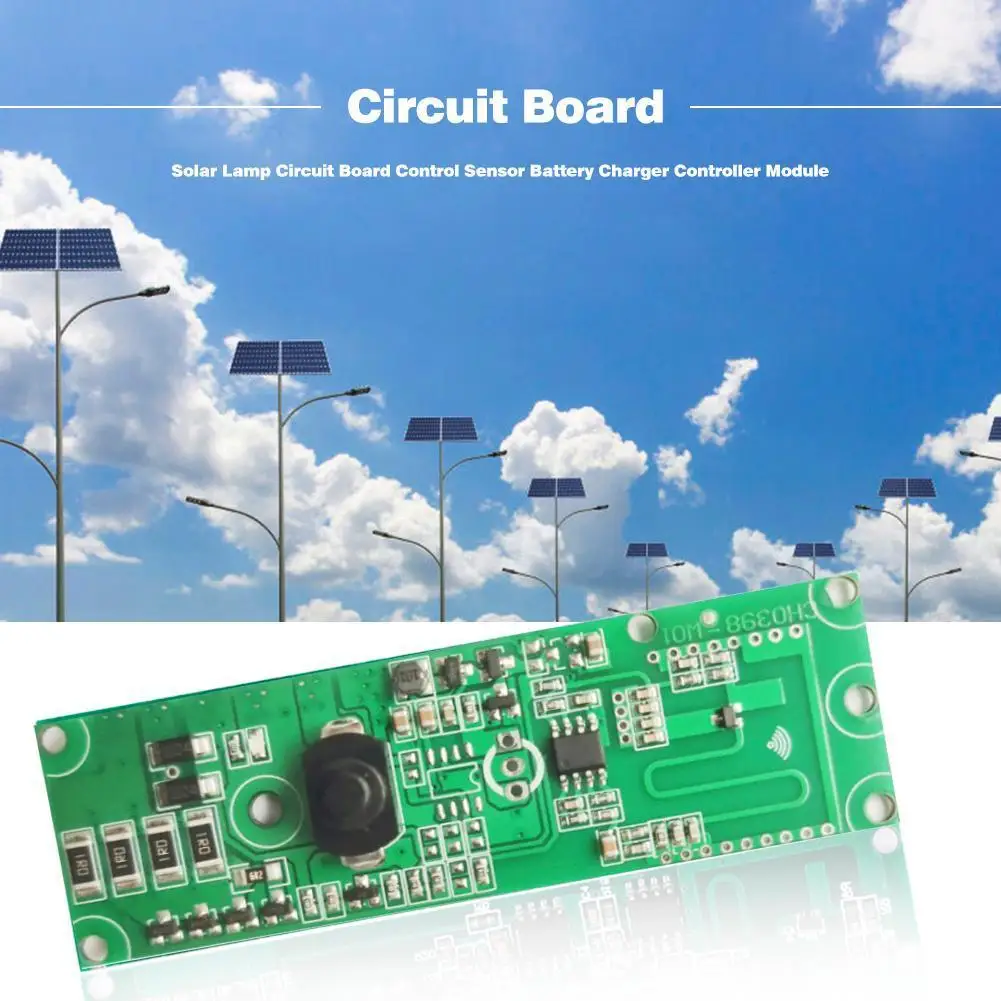 3.2V 3.7V Radar Inductie Solar Wandlamp PCB Solar Lamp Besturingskaart Module