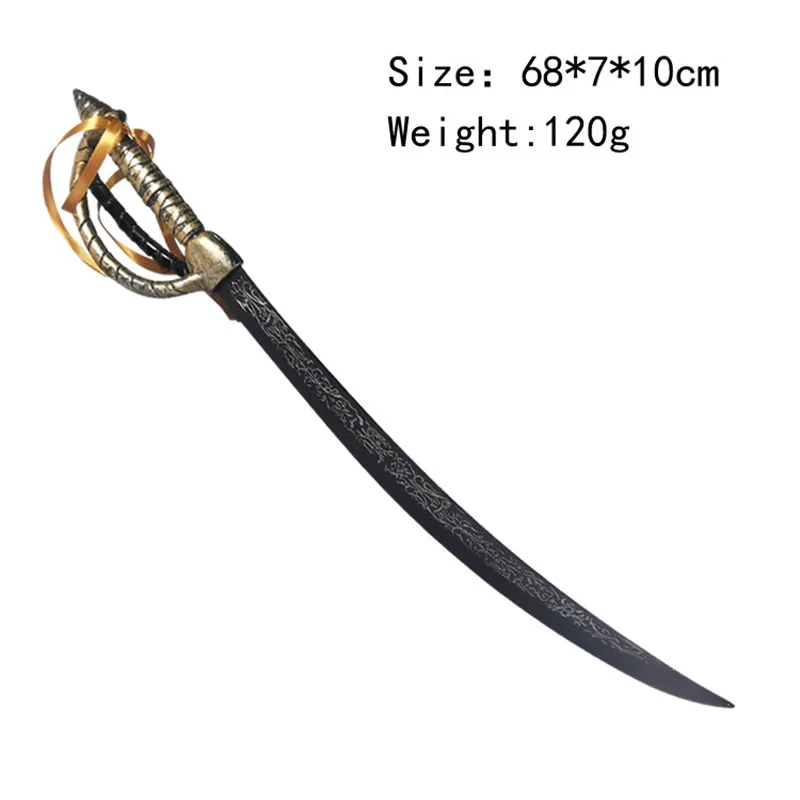 Plastic Pirate Assault Team Sword Game Surrounding Animation Samurai Sword Weapons cosplay party props