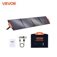 VEVOR Portable Monocrystalline Solar Panel Foldable ETFE Charger Efficiency Panel Waterproof for Power Stations Camping Hiking