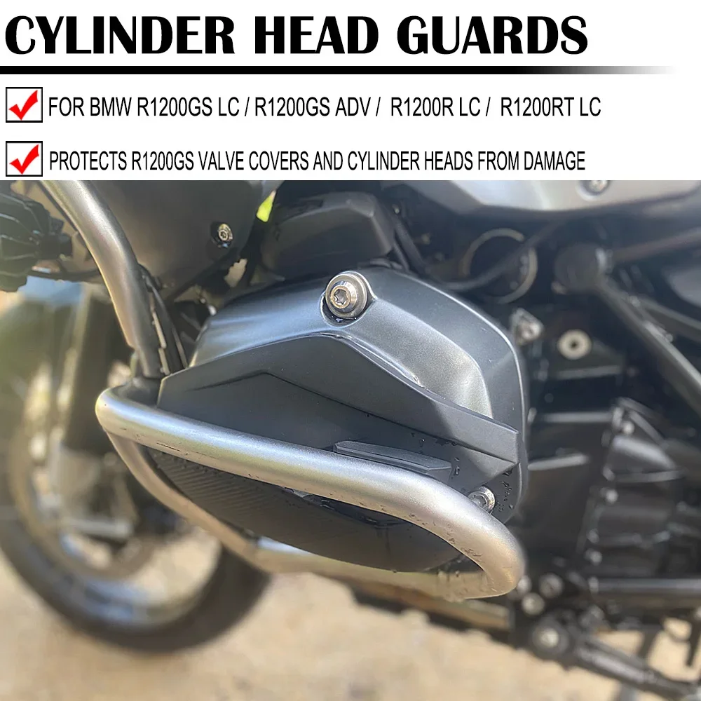 New For BMW R1200GS Cylinder Head Guards Protector Cover For BMW R 1200 GS Adventure R1200R 15on R1200RT Motorcycle Accessories