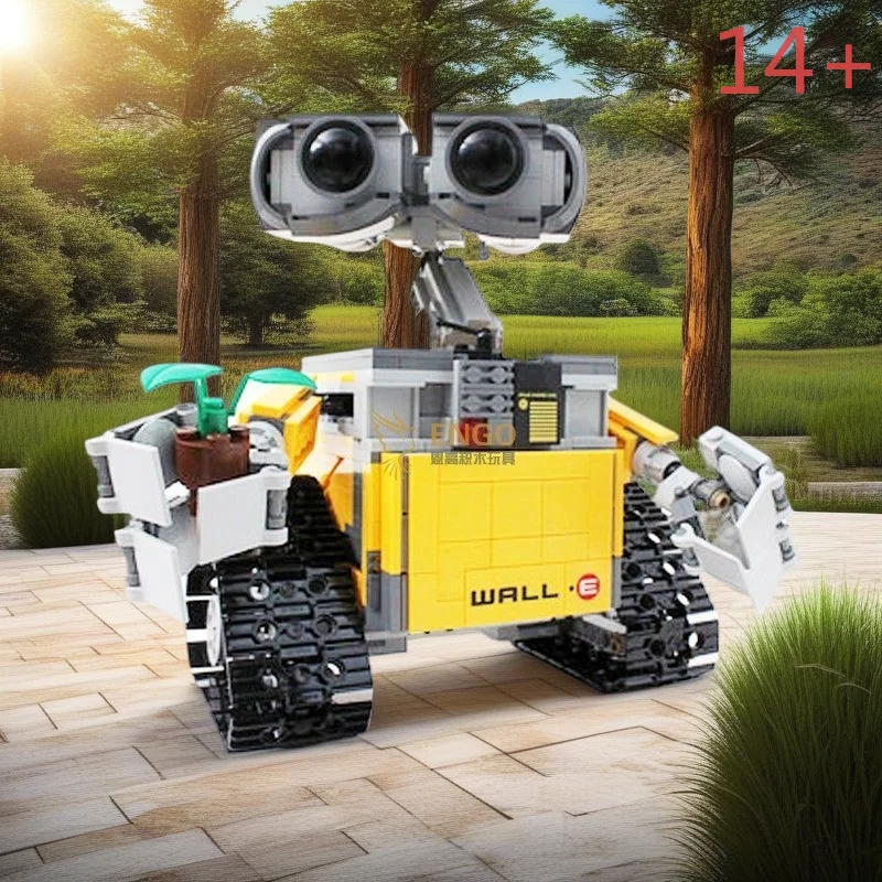 

21303 687 деталей Креативный робот-конструктор для сборки на стену, чудесный подарок для детей на праздники и декорирование