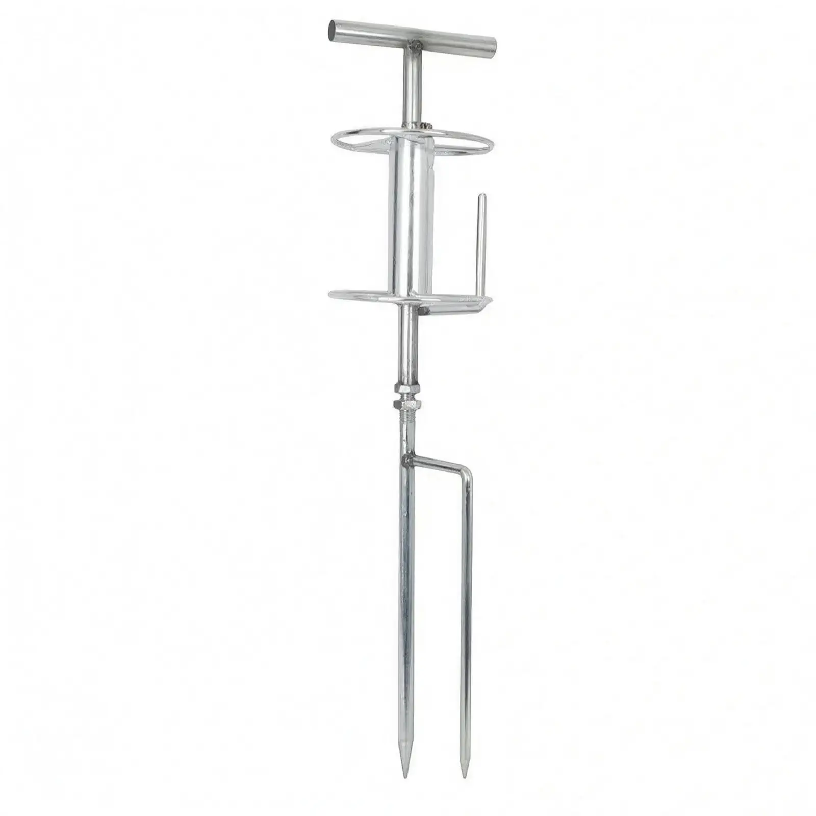 Garden Hose Support Stake Metal Hose Support Stake Handle for Spraying