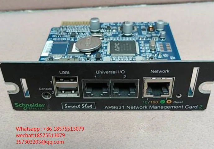 Imagem -03 - Network Management Card para Schneider Ap9630 Ap9631 pc