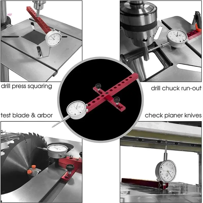 Dials Accuracy Adjustable Gauge Basic Set Machinery Tool Alignment