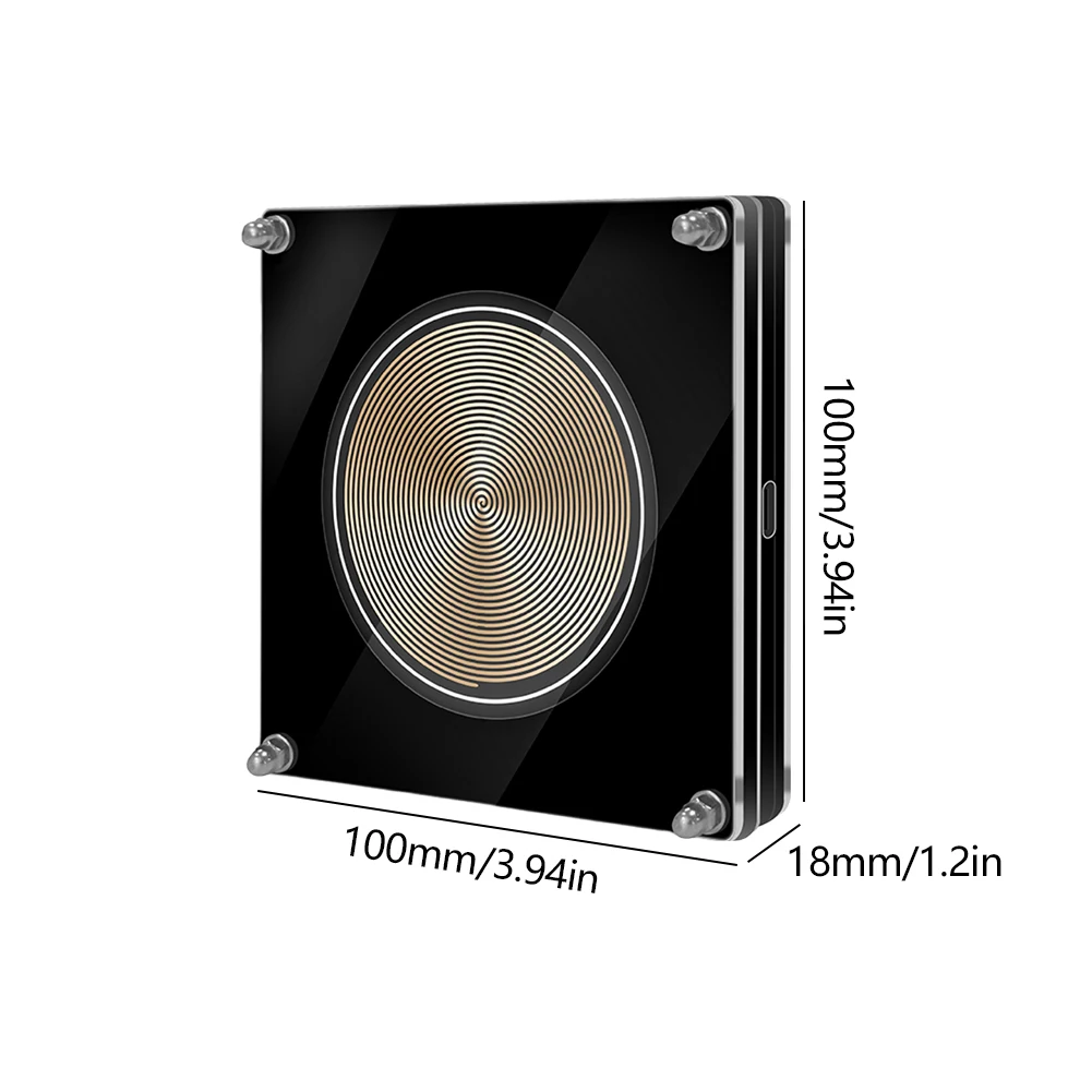 7,83 Hz Schumann-Wellenresonanzgenerator DC 5 V UltraLow Frequency Pulse Wave Generator Typ-C-Anschluss Schumann Wave Niederfrequenz