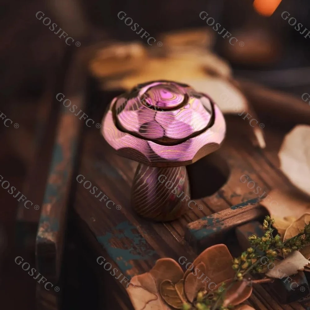 ROGUE EDC matériaux spéciaux champignon Fidget Spinner rotor mécanique Fidget jouets pour adultes jouet de bureau