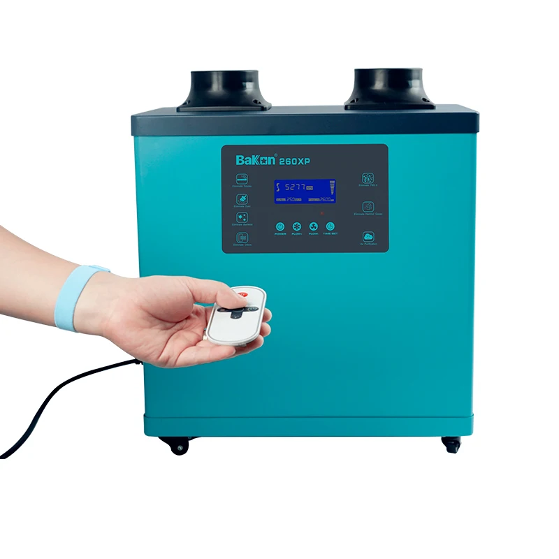 co2 laser solder iron smoke absorber 180W digital pure air soldering station filter fume extractor