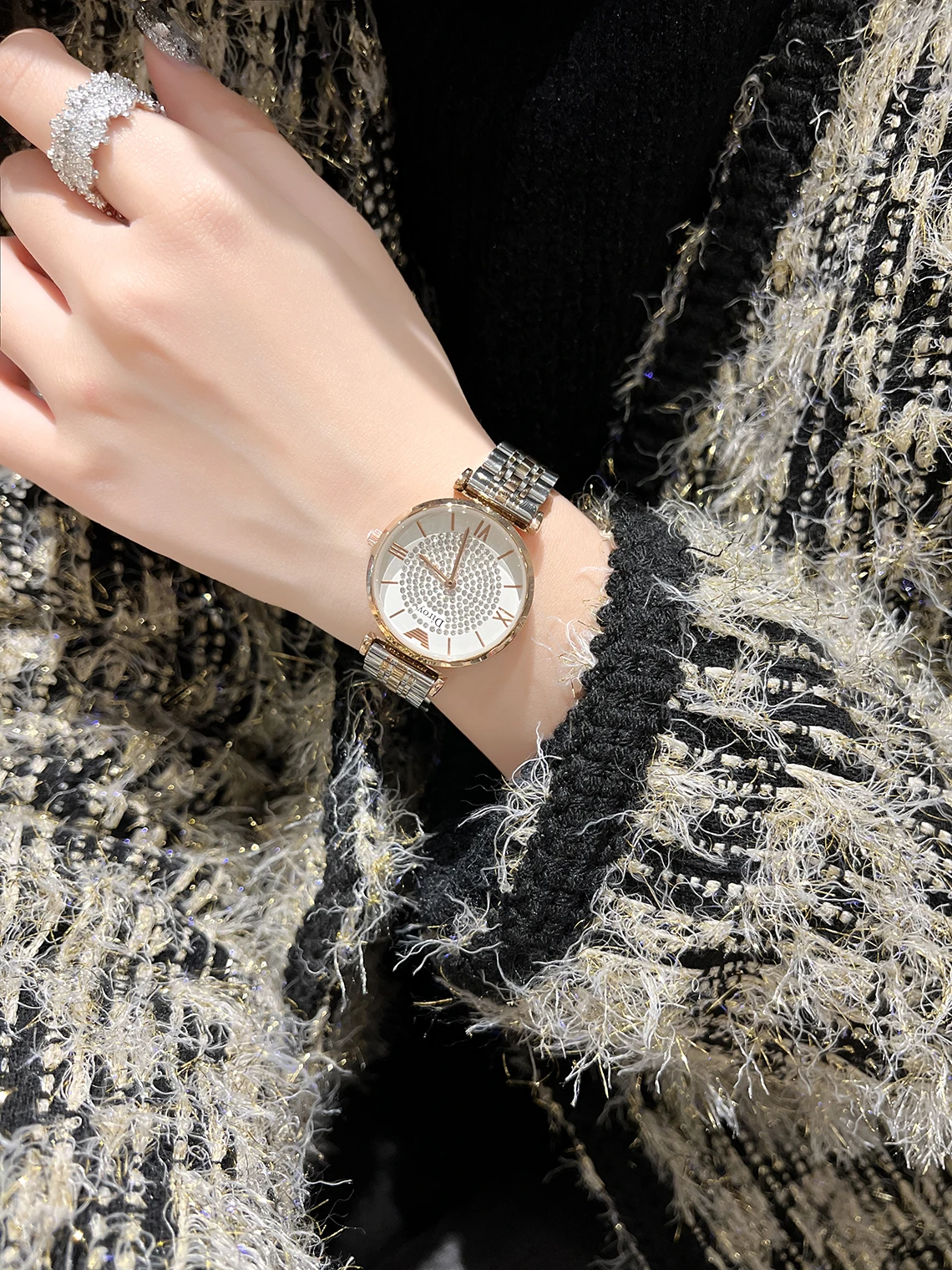 ガールウォッチ用ダイヤモンドウォッチプレート