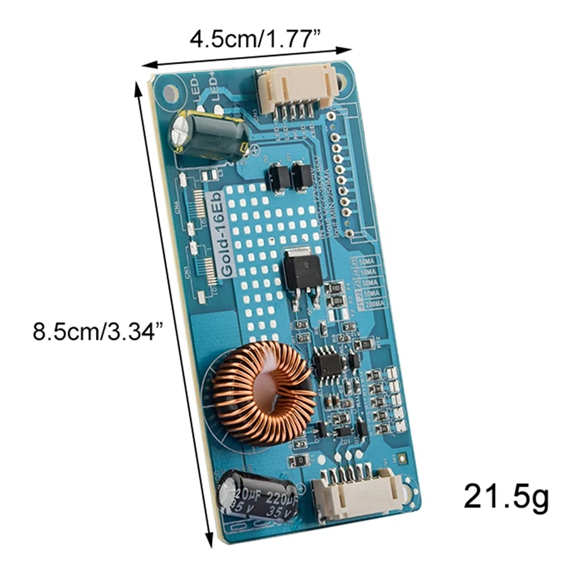 Universal TV Backlight Constant Current Backlight Lamp Driver Board Boost Step Up Module 12-25V To 35-85V 10-42 Inch