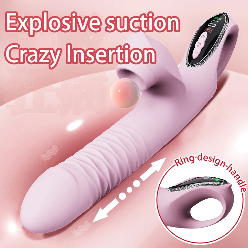 Toys sex adult silicone touch sensor rechargeable masturbator vibrating thrusting massage couple vibrators sex toys for woman