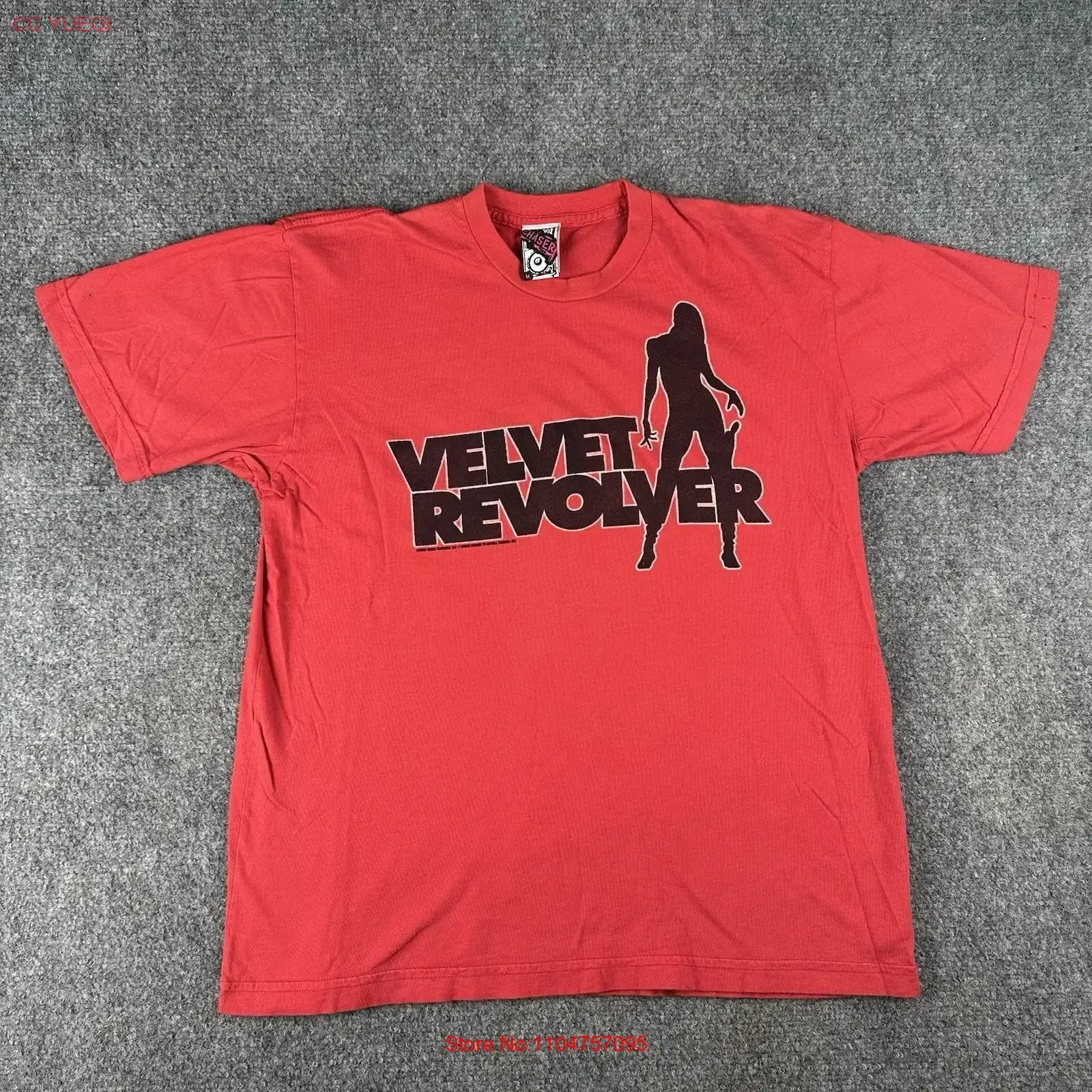 Logo Velvet Revolver Band T Shirt Concert S 5XL CM973 vintage Washed fashion Slightly Breathable Comfortable Unisex Stretched