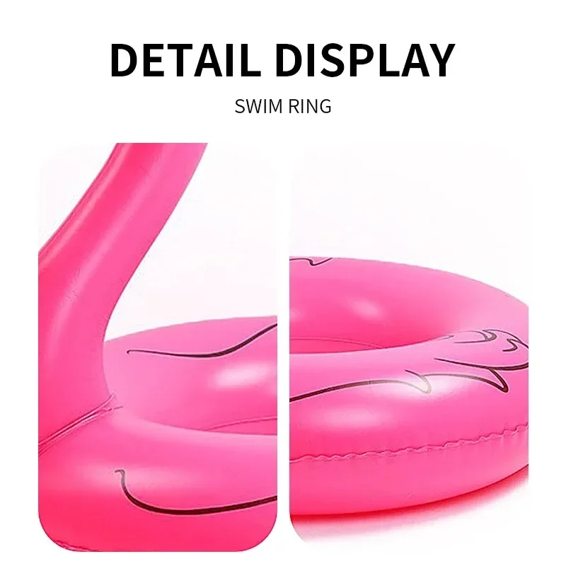 Flamingo Inflatable Swimming Ring for Adult Baby Swimming laps Floating Ring Pool Beach Party Swimming Circle Pool Toy