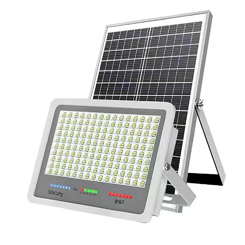 Lâmpada solar para pátio exterior, iluminação de rua de indução, projector impermeável, ultra brilho, alta potência, 96 LED, 140 LED, 216 LED