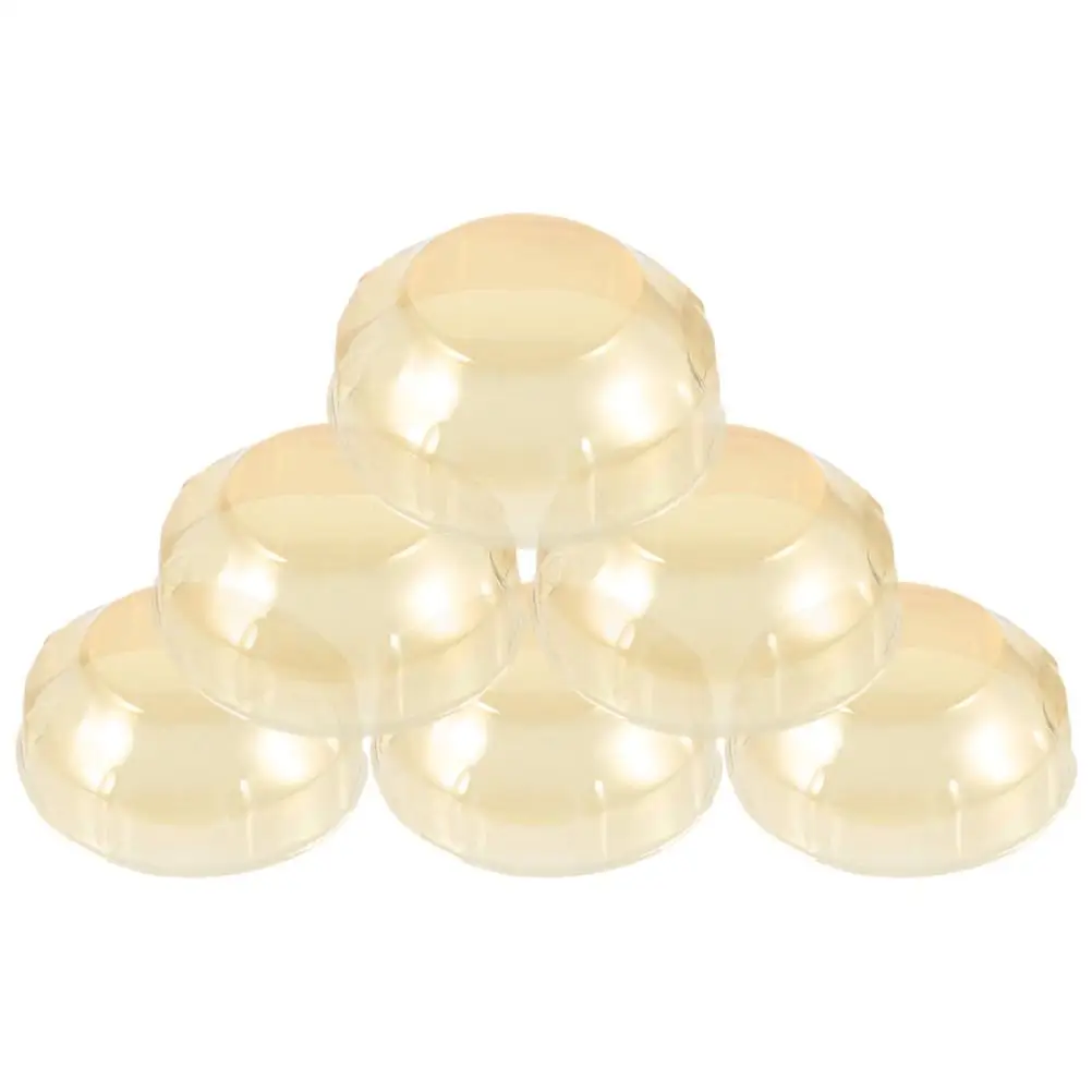 6 Pcs Smoke Protective Cover Smoking Alarm Dust Machine Fire Safety Mistake Prevention