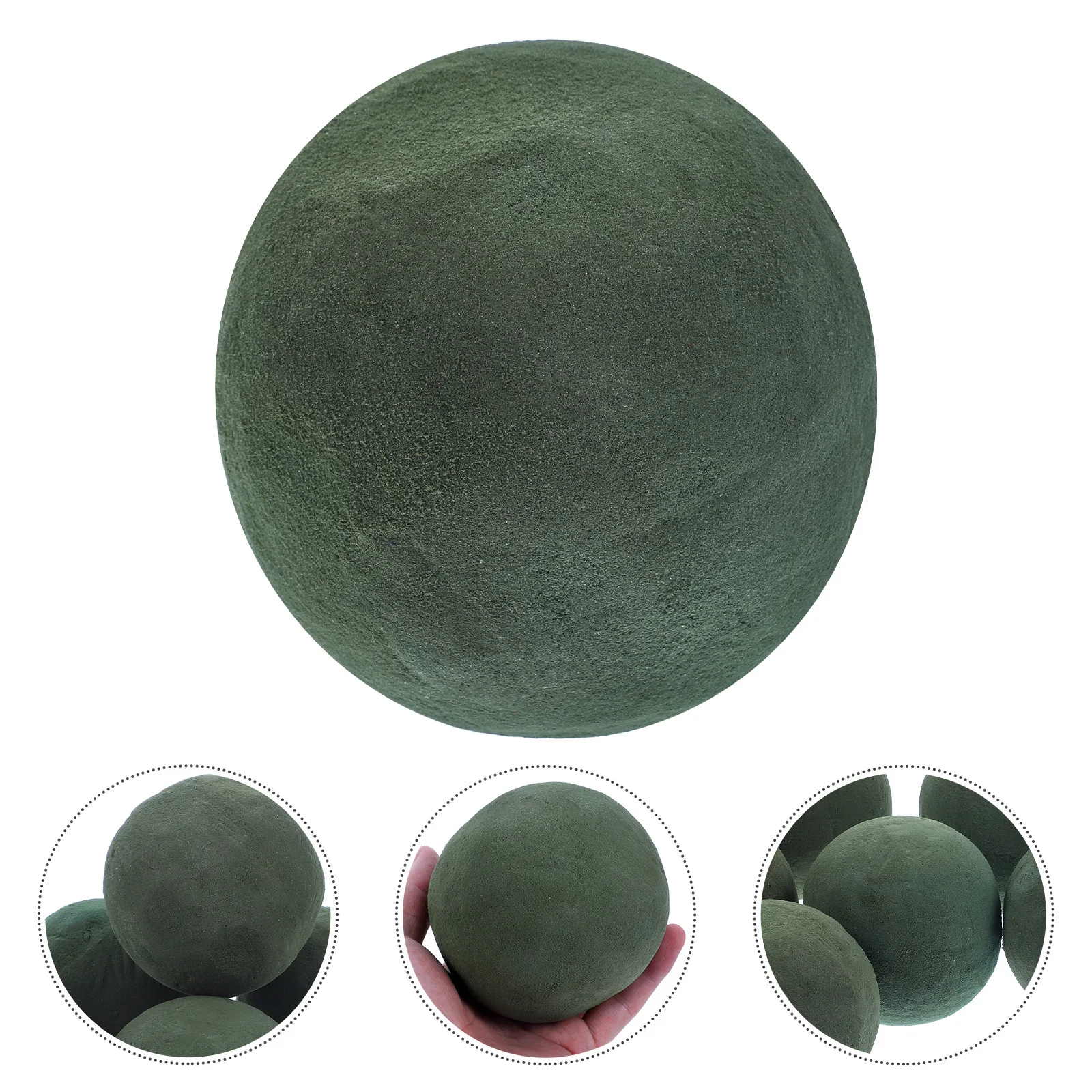 

6 pcs 9Cm Flower Mud Board Props Floral Foam For Wedding Birthday Party Decor Dry Flower Bricks Garden Supplies