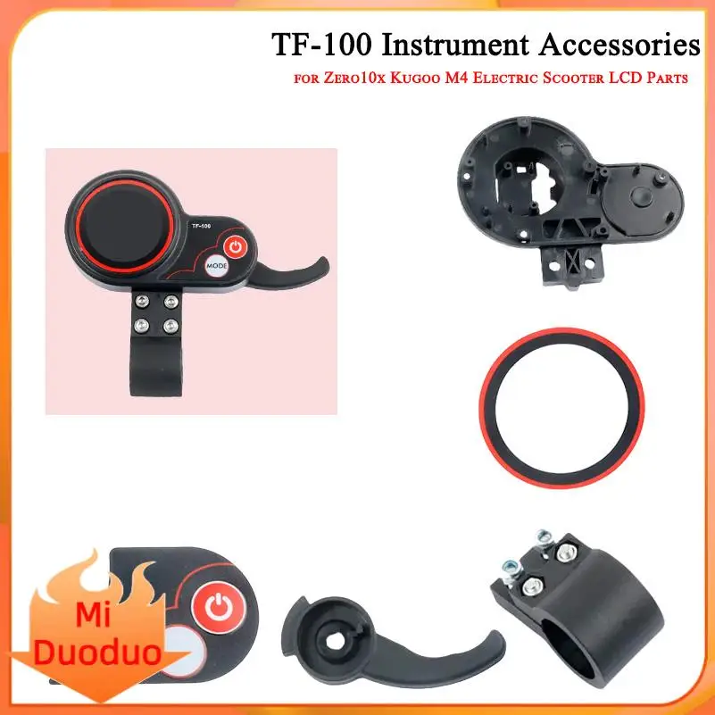 Accesorios para el medidor de scooter eléctrico, 5/6 pines para la carcasa del medidor de scooter eléctrico de 10 pulgadas