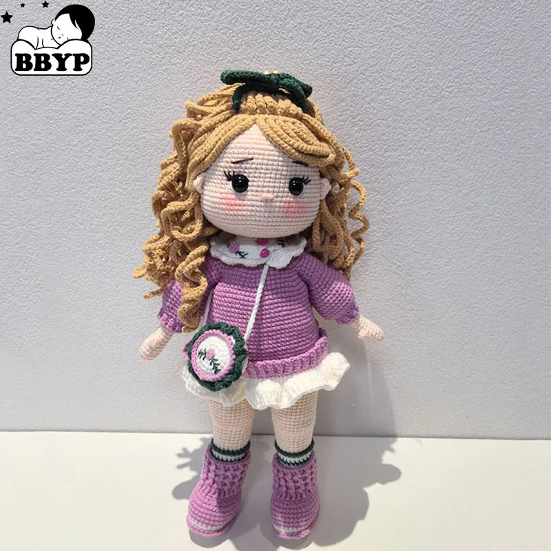 Handmade Knitting Doll Crochet Indonesian doll Crochet Dolls For Home Accessories Craft Gifts Ornaments Finished Dolls