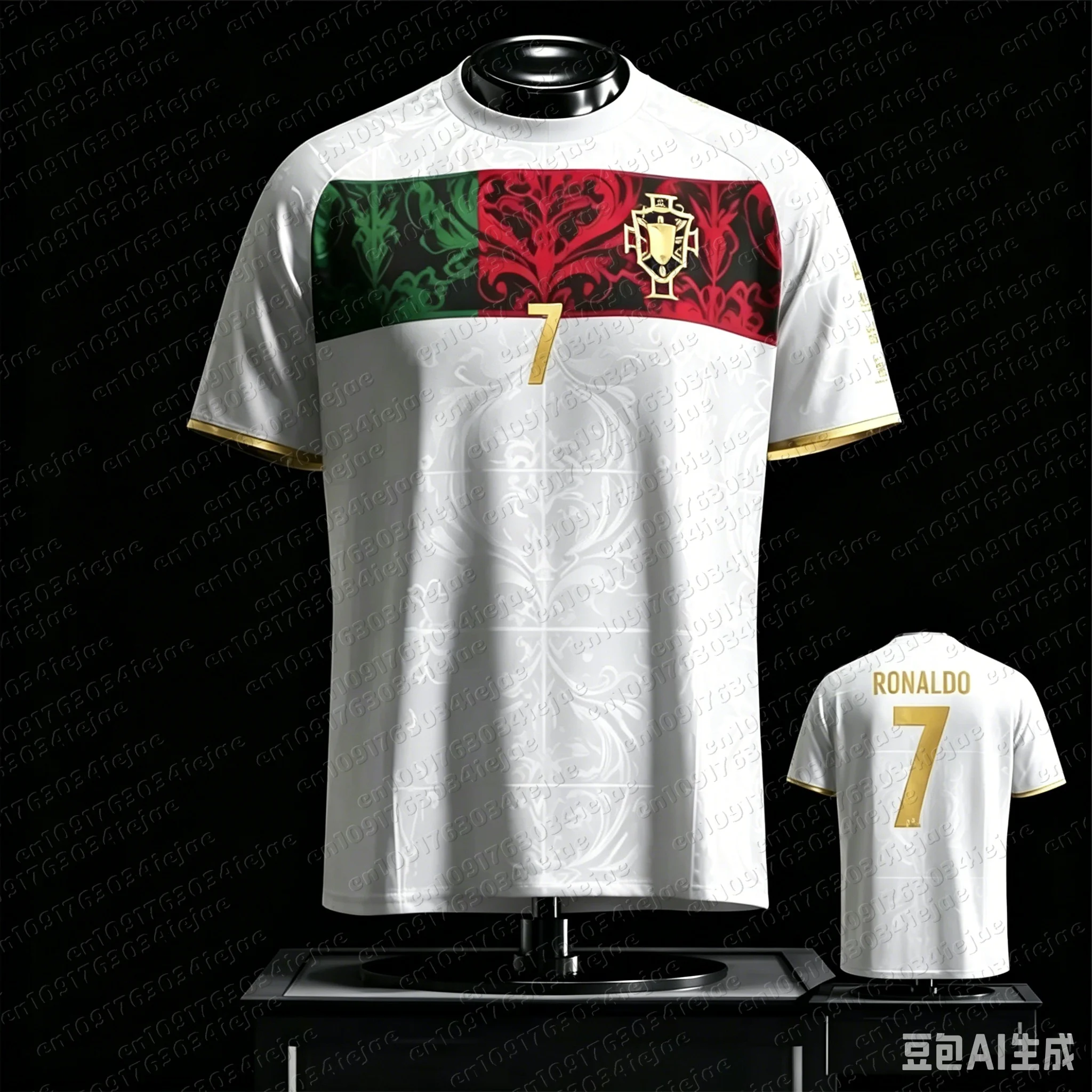 2026 Neue Gedenkausgabe Trikot_T-Shirt – Portugal Team Herren/Damen/Kinder Sport- und Freizeitmode-Oberteile – Detail 8