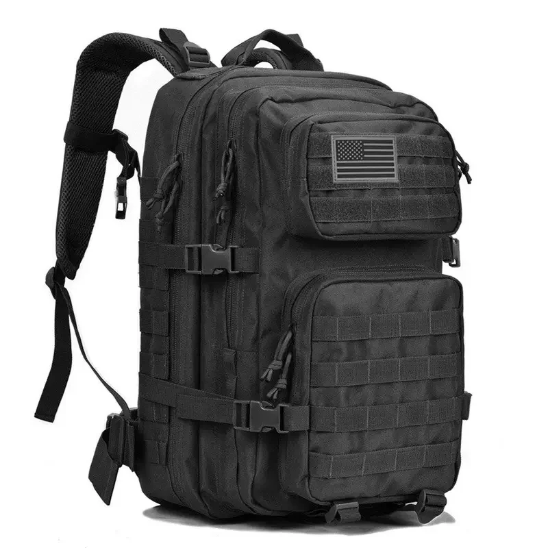 

Tactical Backpack, Assault Molle Bag With Straps, Large Capacity Rucksack, Outdoor Adventure, Camping, Travel, Hiking Accessorie