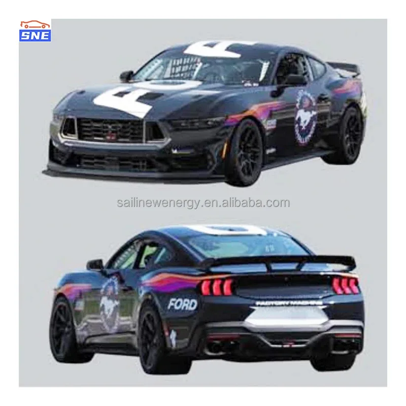 

Factory hot salesNew Style Dark House Style Body Kit Wide Front Bumper for for Mustang 2015-2024 Exterior Auto Parts Accessorie