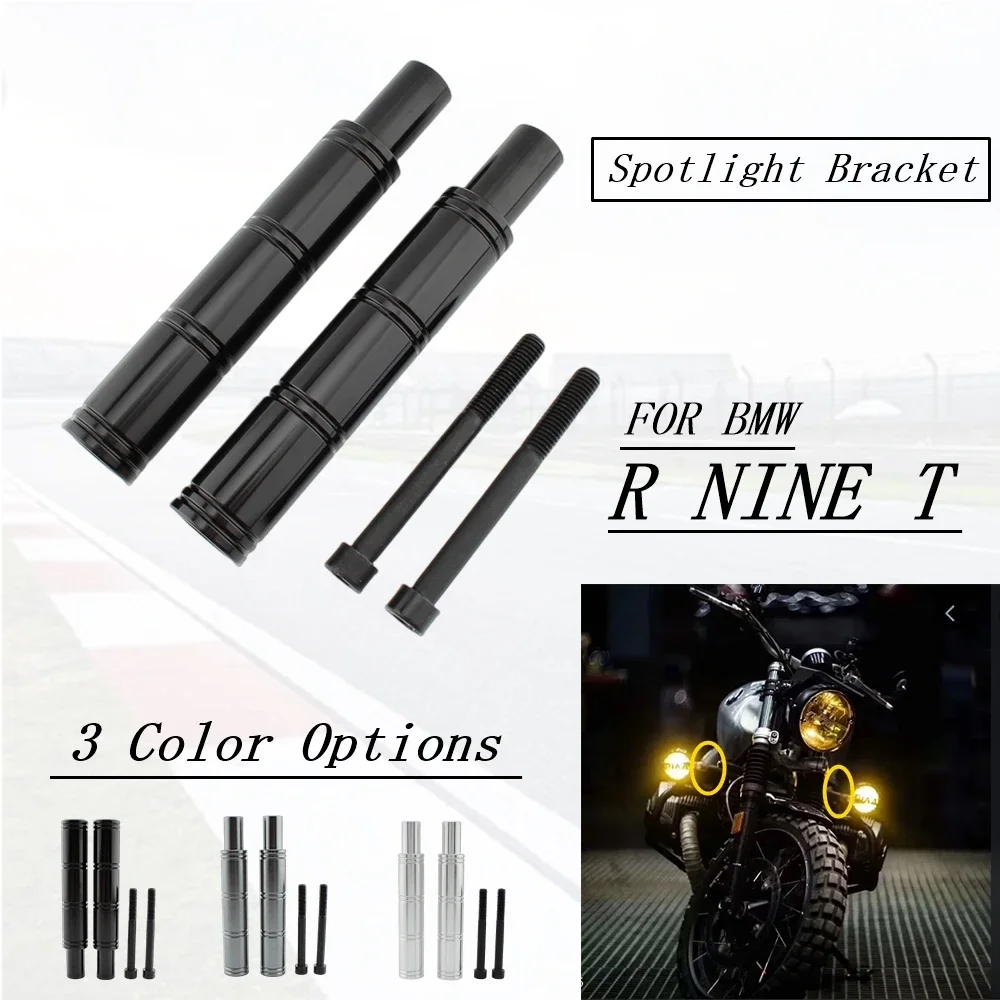 Motorcycle Fog Light Mounting Bracket LED Headlight Support Base  Mount Spotlight Bracket NINET FOR BMW R NINE T R9T RNINET