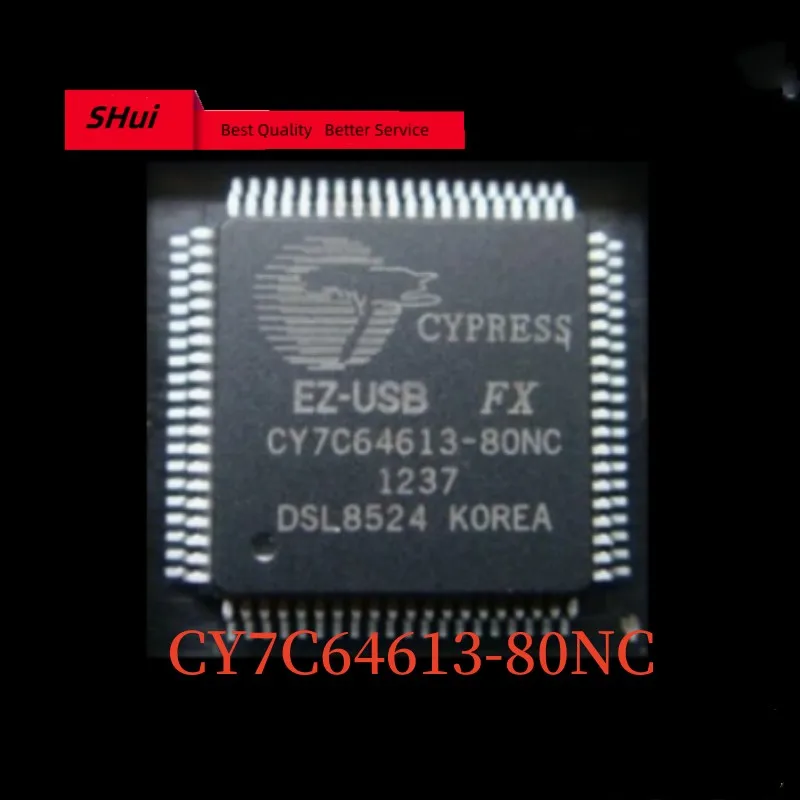 

10PCS CY7C64613-80NC CY7C64613 7C64613 QFP-80 Microcontroller Chip IC