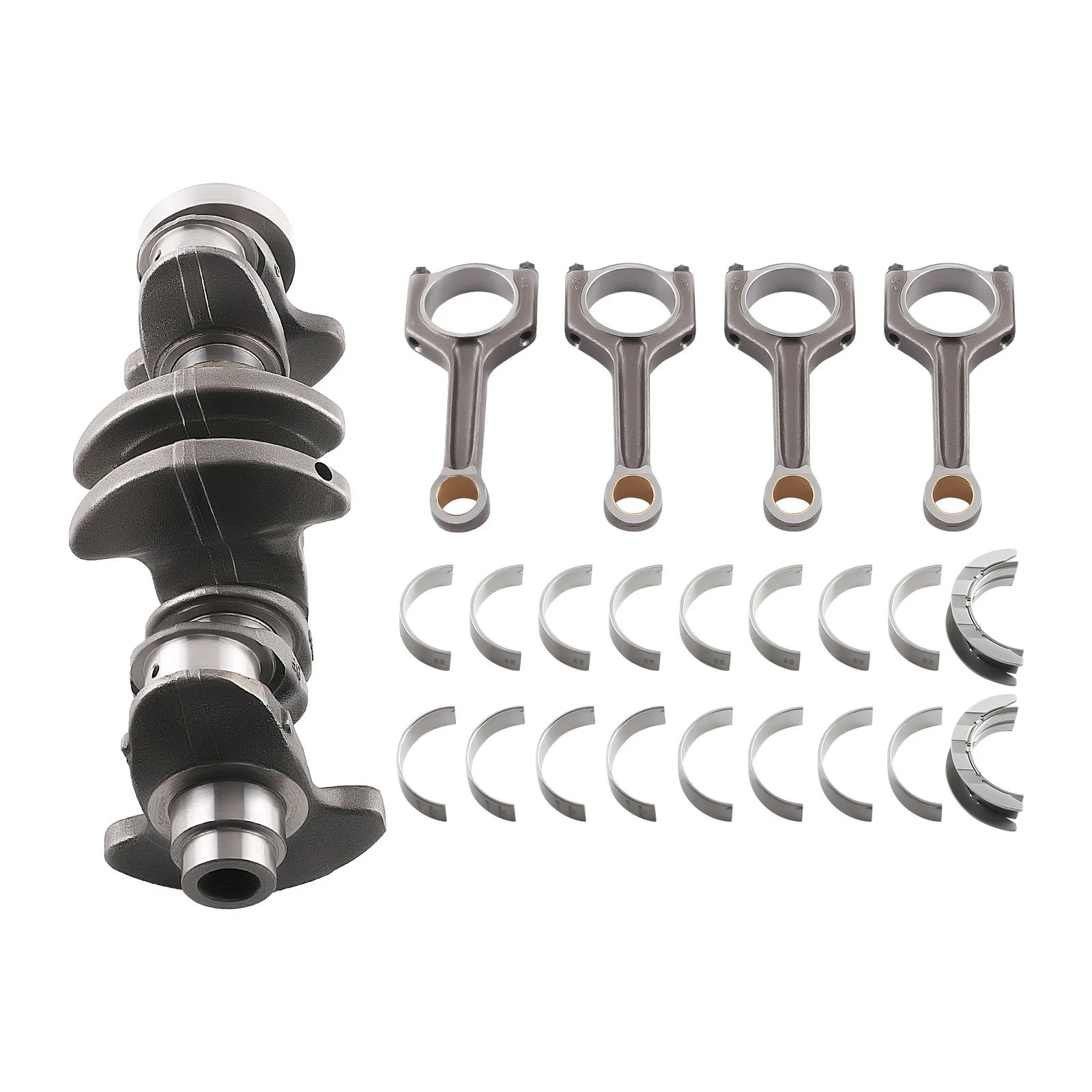 G6DH Engine Crankshaft ConRods & Bearing Set For 10-16 Hyundai Kia Sorento 3.3L