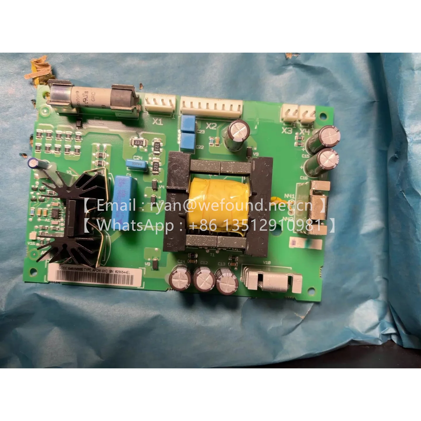 

APOW-O1C APOW-01C POWER SUPPLY BOARD 64605666 FOR ACS800 APOW-11C 3AUA0000061236 69023983