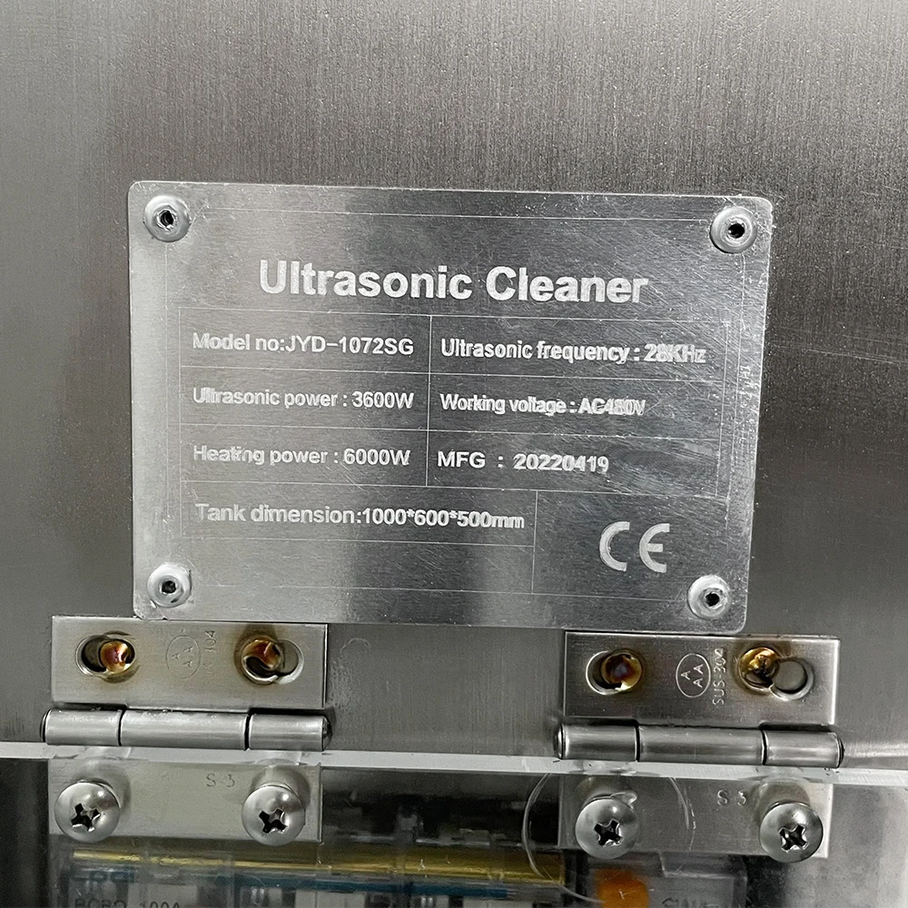 エンジンブロック、カーボンシリンダーヘッド、キャブレター用の超音波洗浄機