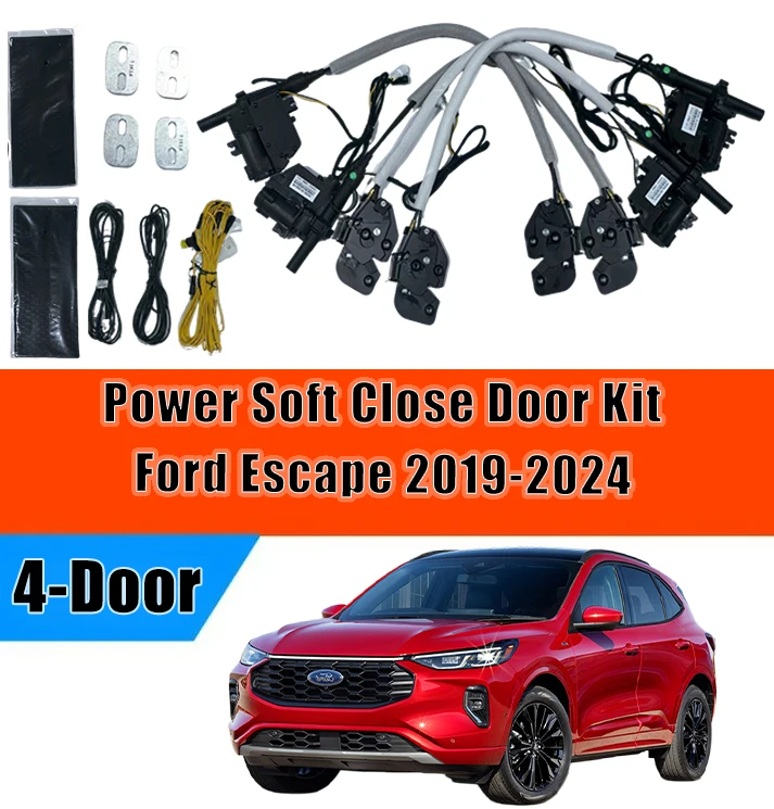XCAR For Ford Escape 2019-2024 Automatic Door Closing System with Electric Soft Close and Suction Lock
