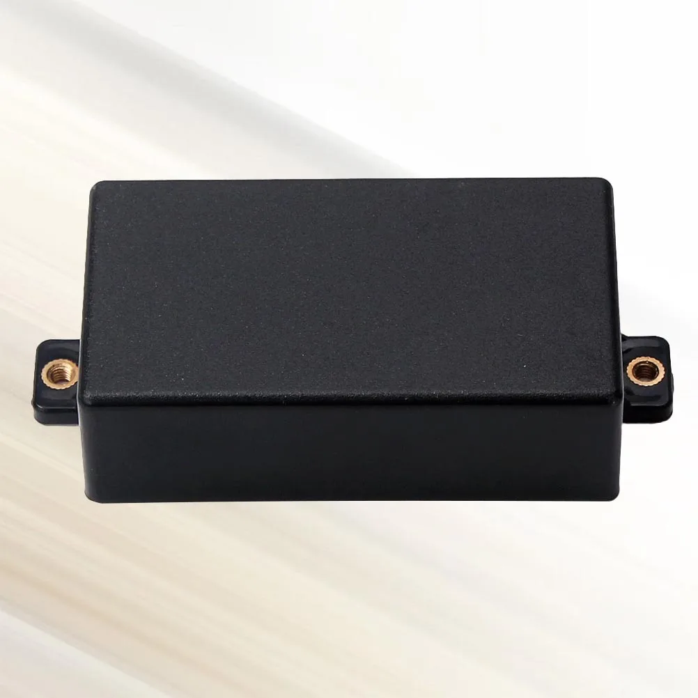 

Metal Pickup Covers for Electric Guitar Replacement Dual Coil Cover Set Black Gb313 Sturdy Lightweight Easy Install