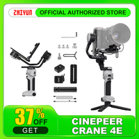 ZHIYUN CINEPEER CRANE 4E Gimbal Stabilizer 3-Axis Handheld for DSLR Mirrorless Cameras for Sony Canon Nikon Panasonic