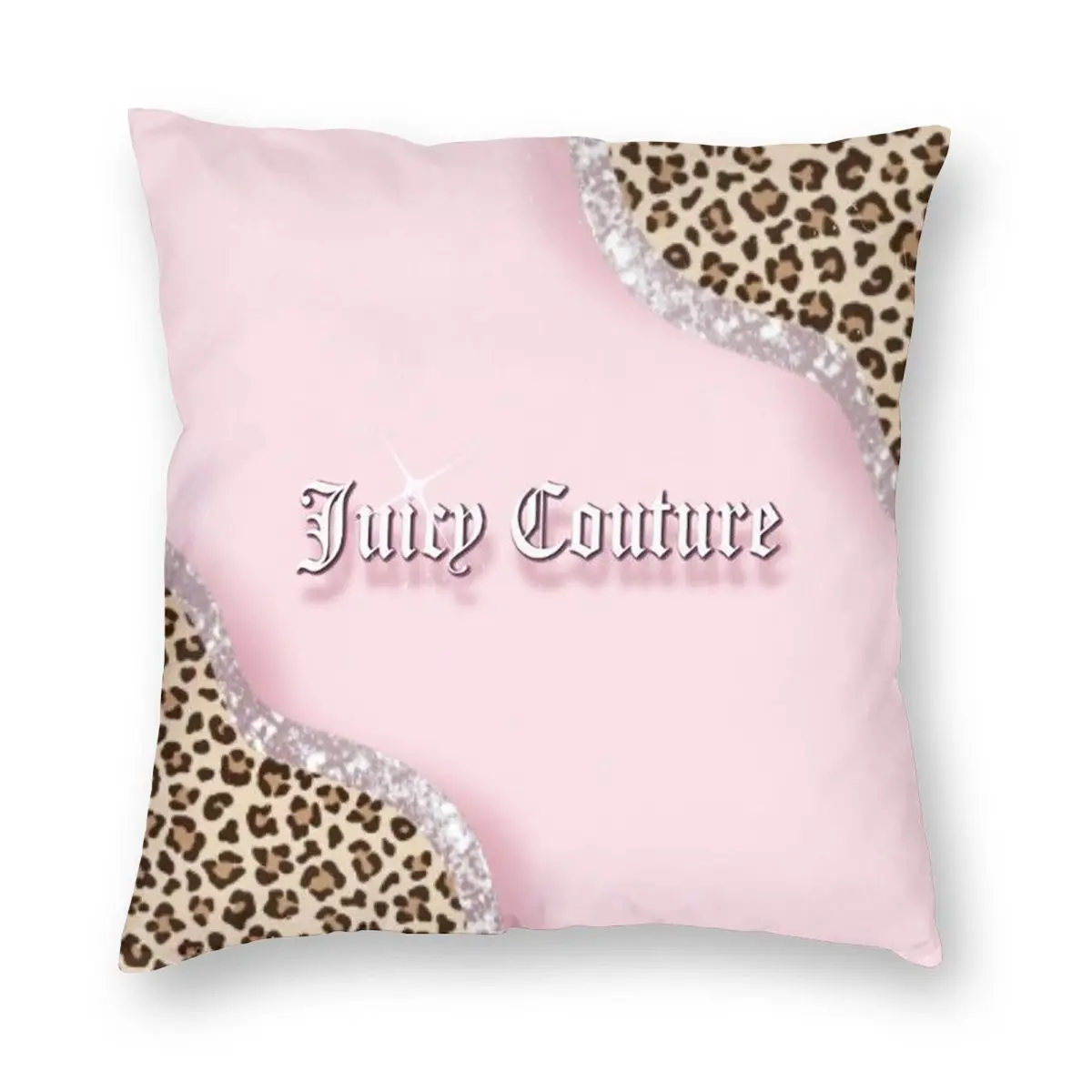 Juicy Couture-funda de almohada cuadrada clásica, funda de almohada, cojín, para el hogar, sofá, sala de estar