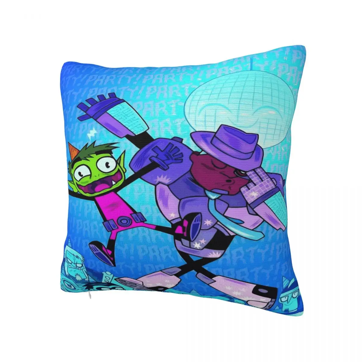 Cartoon Go Pillow Case T-Teen Retro Trendy Pillow Cover Soft Graphic Cushion Cover Pillowcases For Living Room Chair